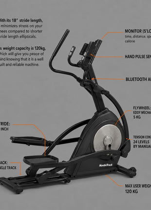 AMERICAN FITNESS ELLIPTICAL D3.1E