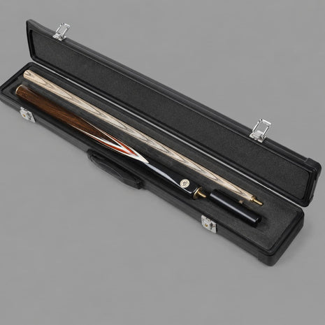 JOHN PARIS™ 3 Piece Snooker Cue Set Short Handle Black Cue + Premium Cue Case Professional Quality | Stylish Finish | Durable Build