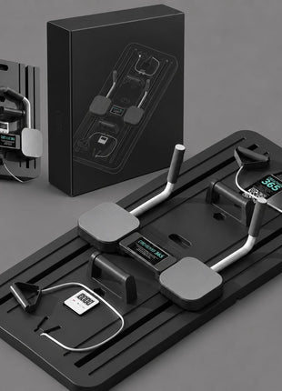 Multifunctional Pilates Board Abdominal Exercise Pushup Board 8IN1 - Automatic Rebound Full-Body Workout Machine for Men & Women