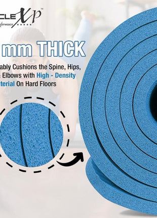 Yoga Exercise Mat 10mm Anti Slip NBR Material Imported