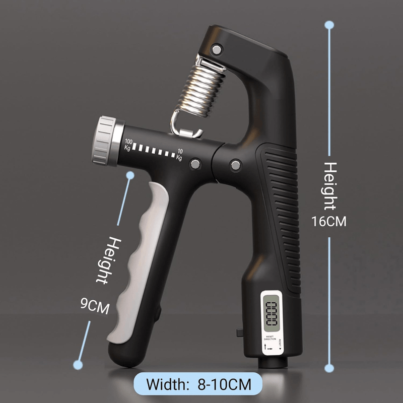 Adjustable Hand Grip 10-100Kg A-Type Automatic Counting Hand Gripper Non-Slip