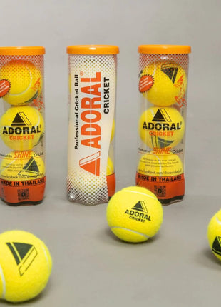 Adoral Cricket Ball - Pack of 3