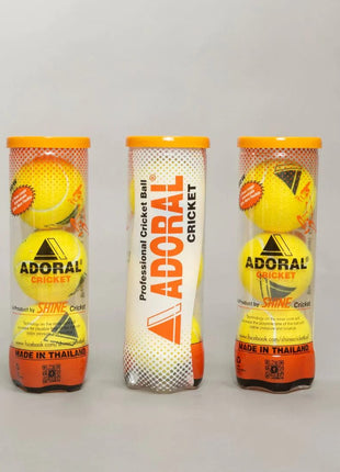 Adoral Cricket Ball - Pack of 3