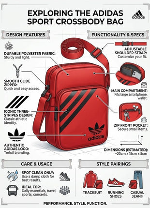 Ads Street Pulse Cross Body Bag - 4 Colors