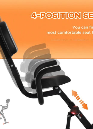 2-in-1 Foldable Exercise X Bike