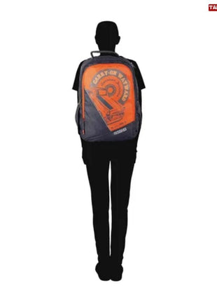 AMERICAN TOURISTER Large 36 L Backpack Pop 02 (Orange, Grey)