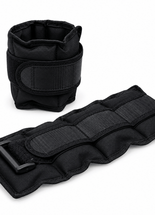 Ankle & Wrist Weight 1KG to 5KG - Black (Pack of 2 )