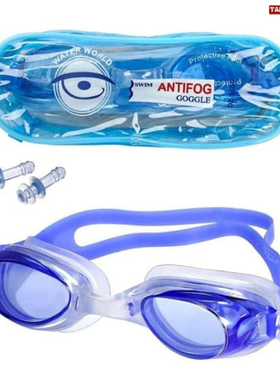 Antifog Adjustable Swimming Goggles with Earplugs - TH-1600