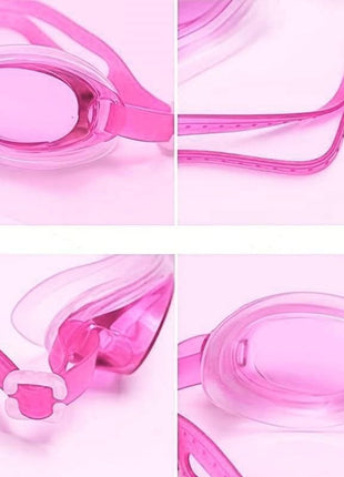 Antifog Adjustable Swimming Goggles with Earplugs - TH-1600