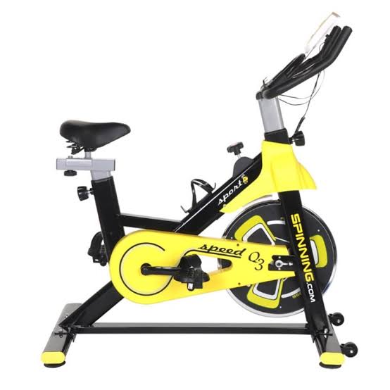 Sports Spin Magnetic Bike 150 KGS - Yellow