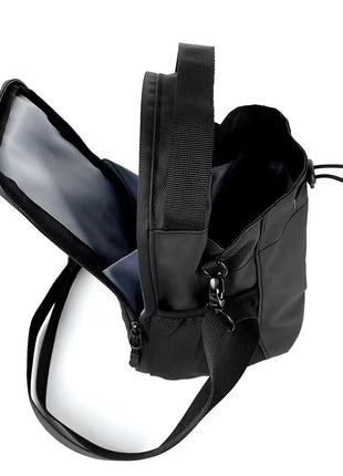 Magnetic Storage Bag With Bottle Holder - Black