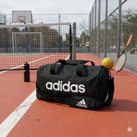 Ads Linear Duffel Bag - Black