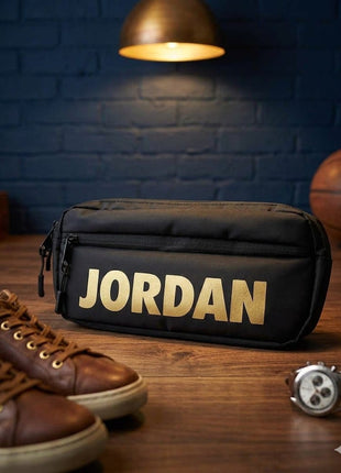 Jordan Waist & Cross Body Bag - Blue and Black