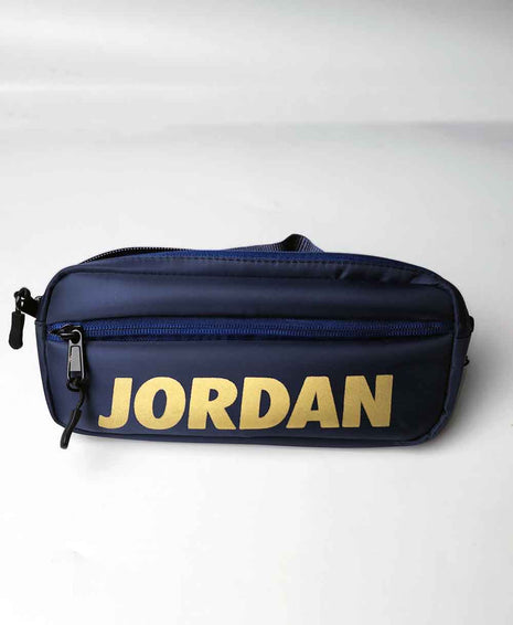 Jordan Waist & Cross Body Bag - Blue and Black