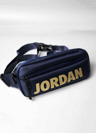 Jordan Waist & Cross Body Bag - Blue and Black