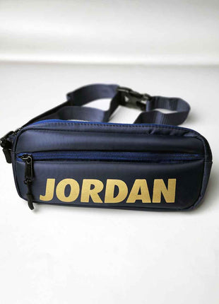 Jordan Waist & Cross Body Bag - Blue and Black