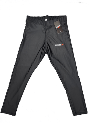 Speedo Ladies Swimming Suit Burkini 2 Piece - Black and Blue Color