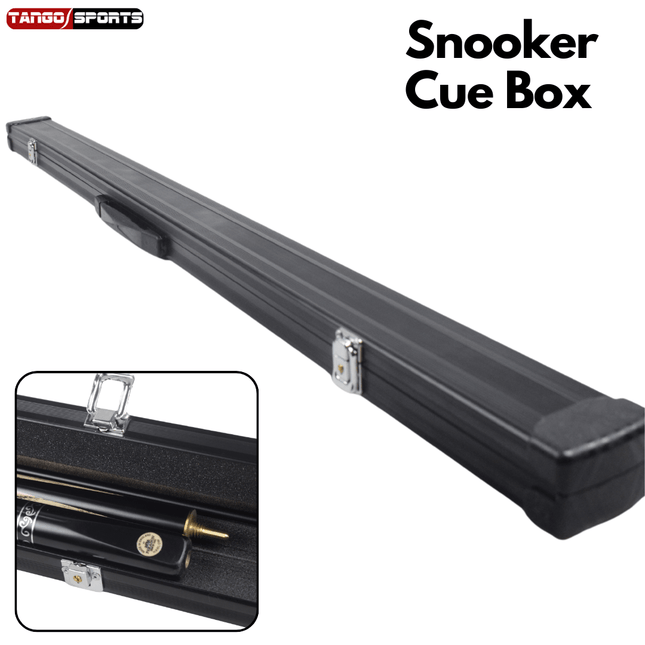 Snooker Cue case three piece and one piece - Black