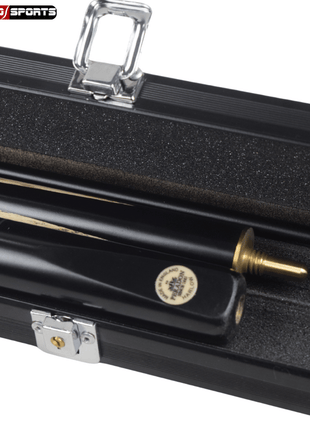 Snooker Cue case three piece and one piece - Black