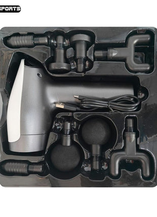 Double Head Massager Gun with 10 Speed Leval - Handheld Massager