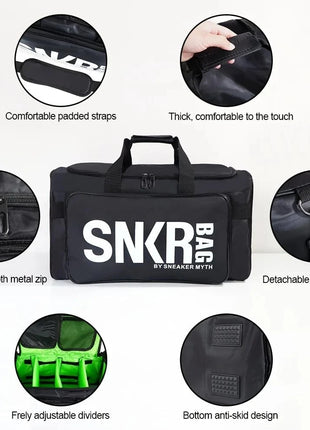SNKR Bag By Sneaker Myth - Black