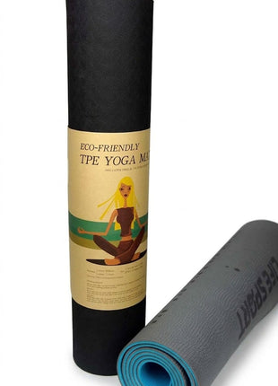 Yoga Exercise Mat - TPE Material 6mm - Random Colors