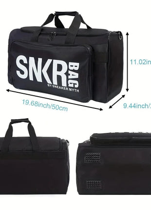 SNKR Bag By Sneaker Myth - Black