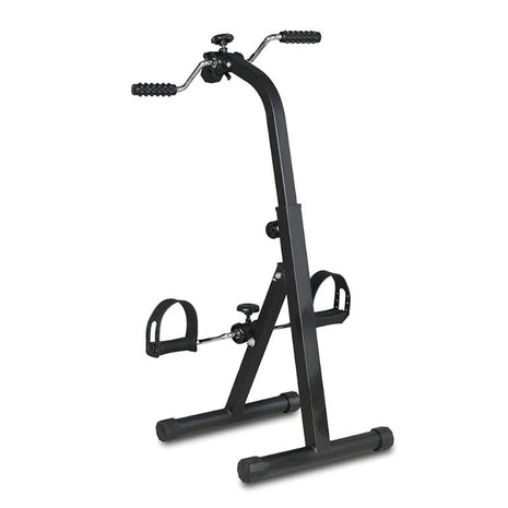Mini Exercise Cycle for Arms and Handles With Meter
