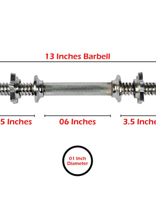 Small Dumbell Rods For Weight Plates - Pack of 2