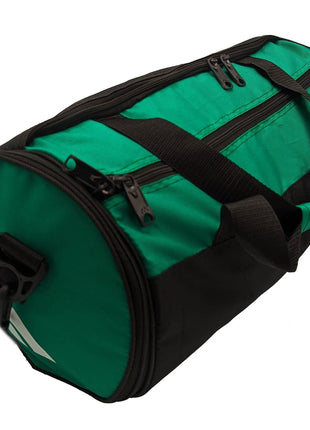3 Stripes Duffle Stripes With Shoe Compartment Green - 18 Inches