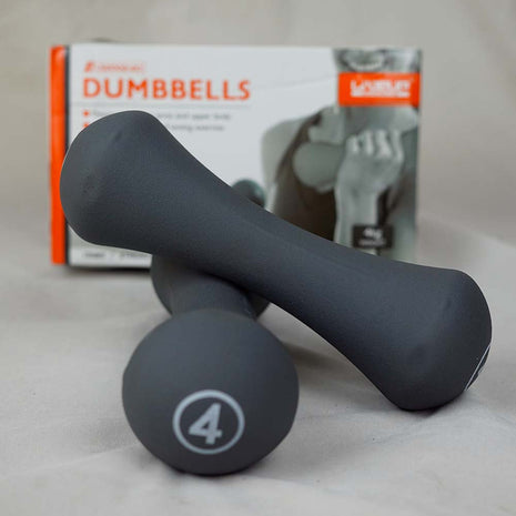 Liveup Dumbbells Bone Shape Neoprene 4kg*2 LS2002
