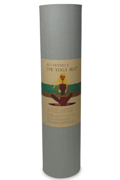 Yoga Exercise Mat - TPE Material 8mm - RANDOM COLORS