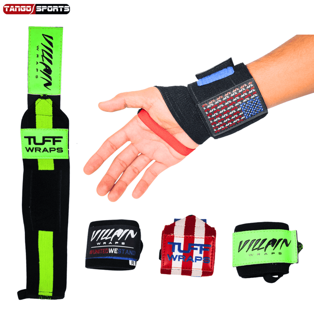 Gym Wrist Straps - Wrist wraps ( Pack of 2Pcs )