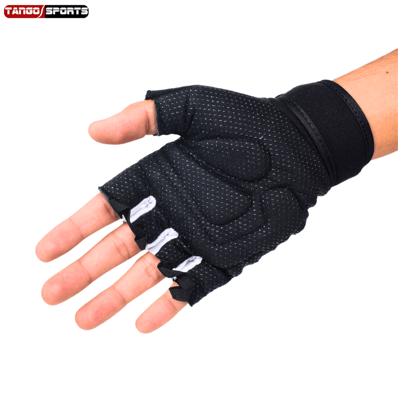 Weight Lifting Gym Gloves Pair - Black