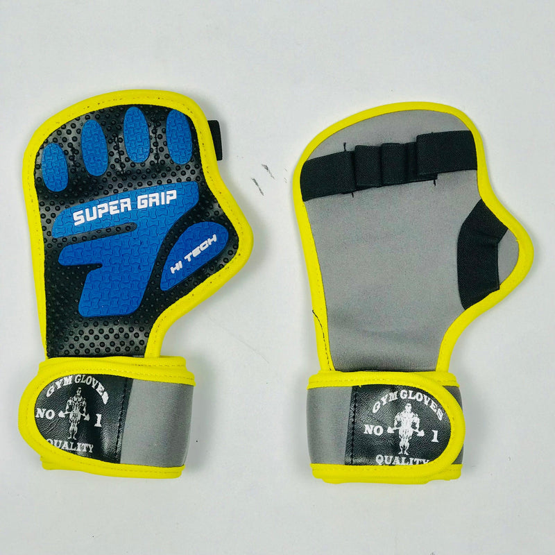 Gym Gloves Super Grip Weight Lifting and Exercise Gloves ( 2Pcs of Set )