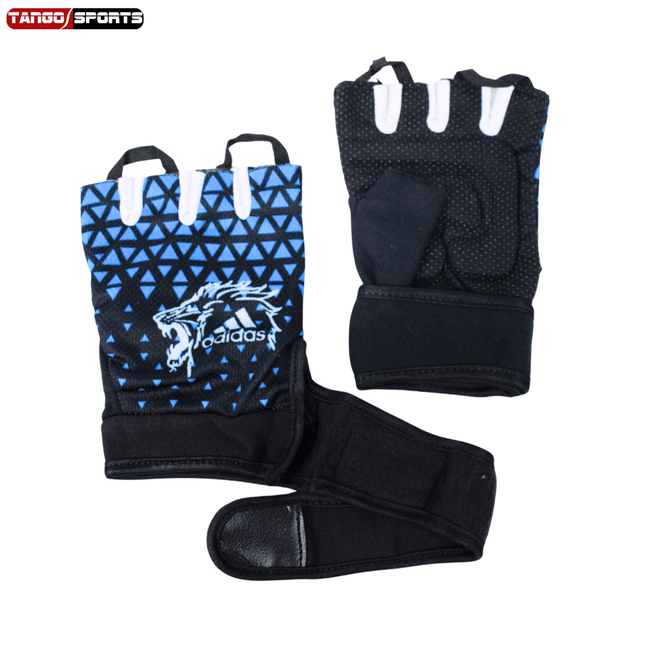 Weight Lifting Gym Gloves Pair - Black