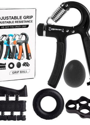 Counting Hand Grip Strengtheners Pack of 5 - Multicolored