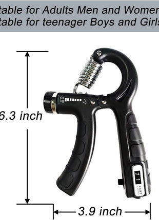 Adjustable Hand Grip With Counter 5 to 60kg
