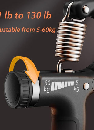 Adjustable Hand Grip With Counter 5 to 60kg