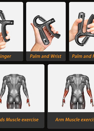 Adjustable Hand Grip With Counter 5 to 60kg