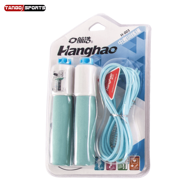 Hanghao Adjustable Skipping Rope With Counter - Multicolors