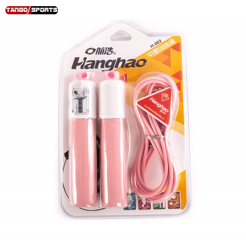 Hanghao Adjustable Skipping Rope With Counter - Multicolors