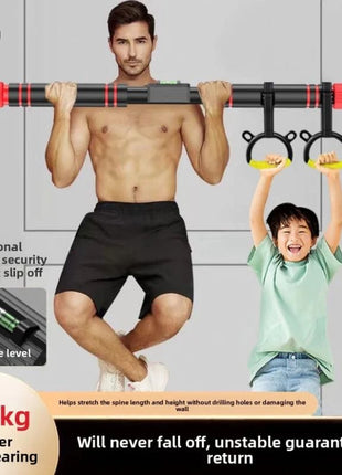 Heavy Duty Horizontal Exercise ChinupBar & Pull Up Bar with 540kg Load Capacity | Full Body Workout Tool