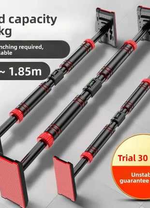 Heavy Duty Horizontal Exercise ChinupBar & Pull Up Bar with 540kg Load Capacity | Full Body Workout Tool