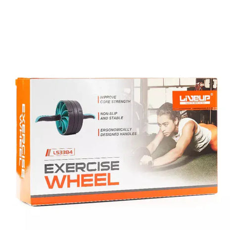 LiveUp | Exercise Wheel & Ab Wheel Roller (LS3384)
