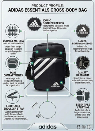 Ads Street Pulse Cross Body Bag - 4 Colors