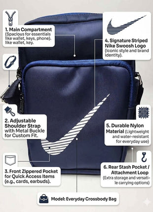 NK Streak Crossbody Bag - 4 Colors