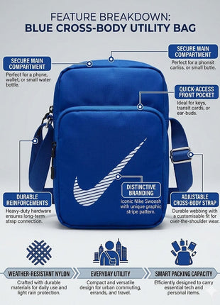 NK Streak Crossbody Bag - 4 Colors