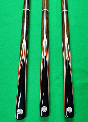 John Paris Snooker Cue 3 Pieces/Short Handle - Black