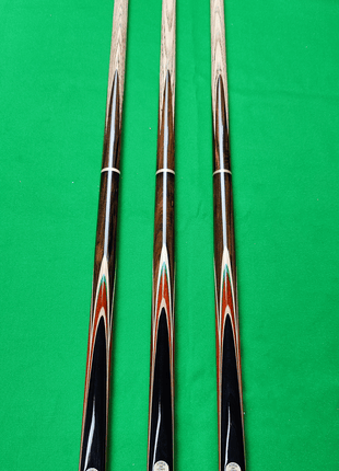 John Paris Snooker Cue 3 Pieces/Short Handle - Black